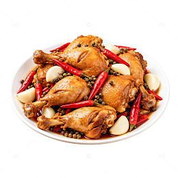 麻辣鸡块美食菜肴图片