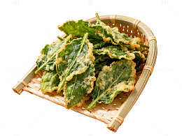 竹篮煎叶美食