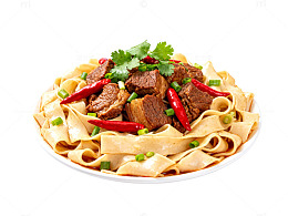 美味红烧牛肉炒面