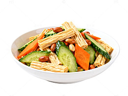 清新蔬菜沙拉美食