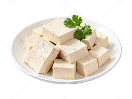 简约风豆腐美食