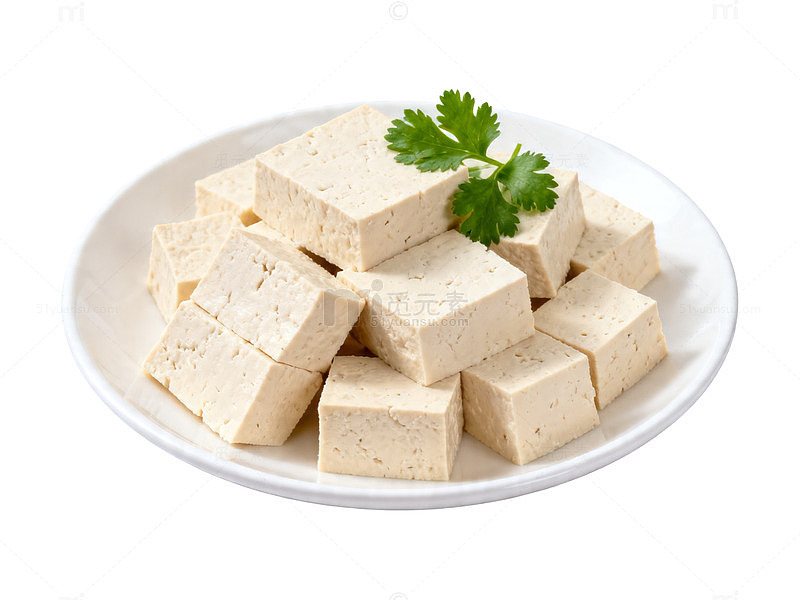 简约风豆腐美食