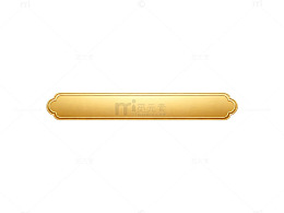 金色按钮图标设计素材