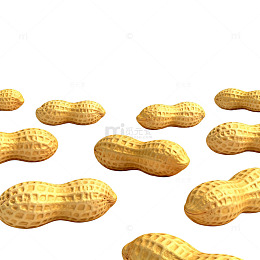 金黄色花生背景图