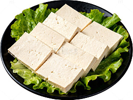 新鲜豆腐美食片
