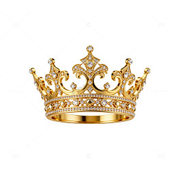 奢华金冠珠宝设计元素