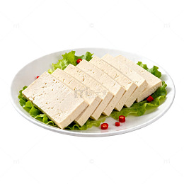 清新豆腐美食