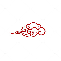 中国风云图案标志设计元素