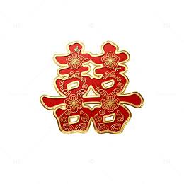 喜庆中国风福字装饰图案