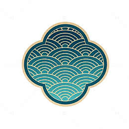 传统云纹装饰图案设计素材