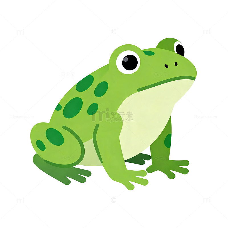 卡通青蛙插图