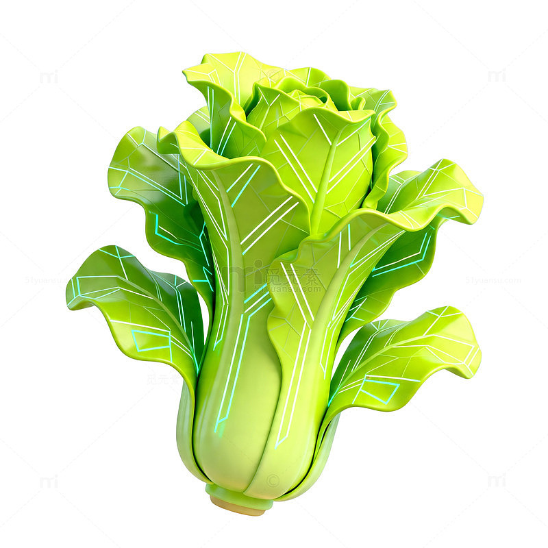 数字艺术蔬菜造型设计