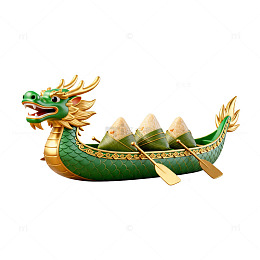 龙舟粽香传统文化节庆装饰