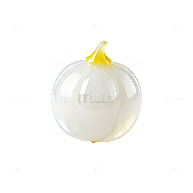 透明南瓜造型装饰品
