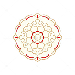 传统花纹图案装饰设计素材