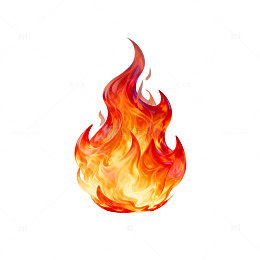 火焰特效艺术渲染图