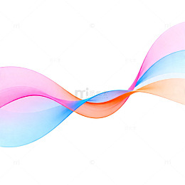 彩带流动艺术图形设计