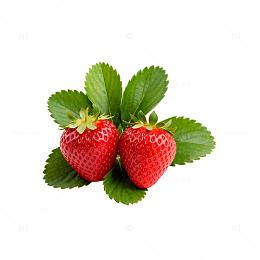 新鲜草莓水果特写