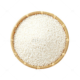 竹篮盛糯米食品