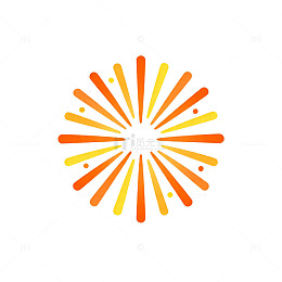 烟花图案设计元素