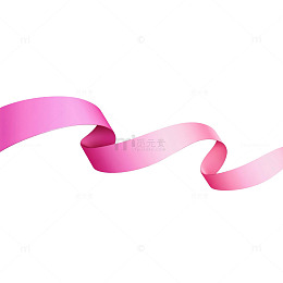 粉色缎带的梦幻流转
