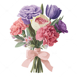 梦幻花海的缤纷交响曲