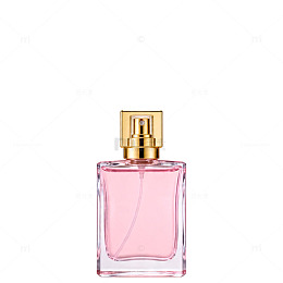 粉色香水瓶精美设计展示