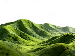 绿意山峦风光片