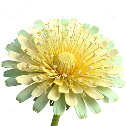 淡雅菊花花卉特写