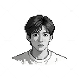 像素风格人物肖像插画设计素材