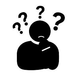 思考者疑问符号图标图片