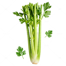 新鲜芹菜蔬菜片