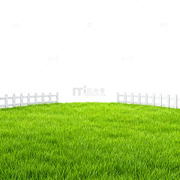 清新草地风景图