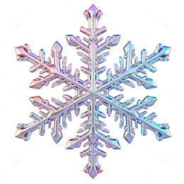 精美雪花图案设计素材
