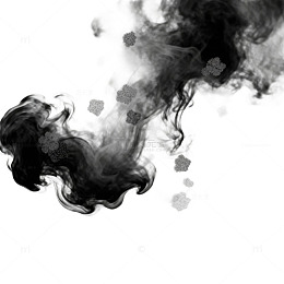 墨韵烟雾抽象艺术