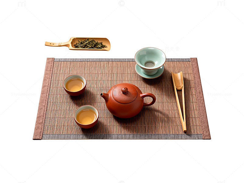 中式茶具雅趣摆设
