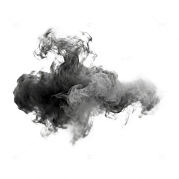 黑白烟雾抽象艺术