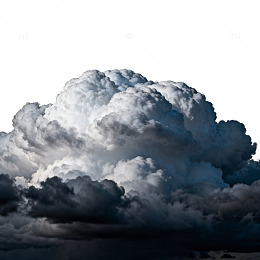 厚重云彩天空景象片