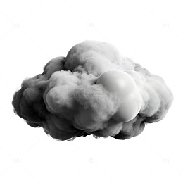 云雾缭绕云彩特效设计素材