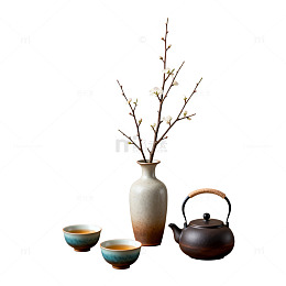 简约东方茶具组合