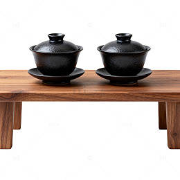 简约中式茶具摆设