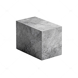 水泥方块3D模型