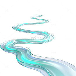 流动螺旋艺术图案