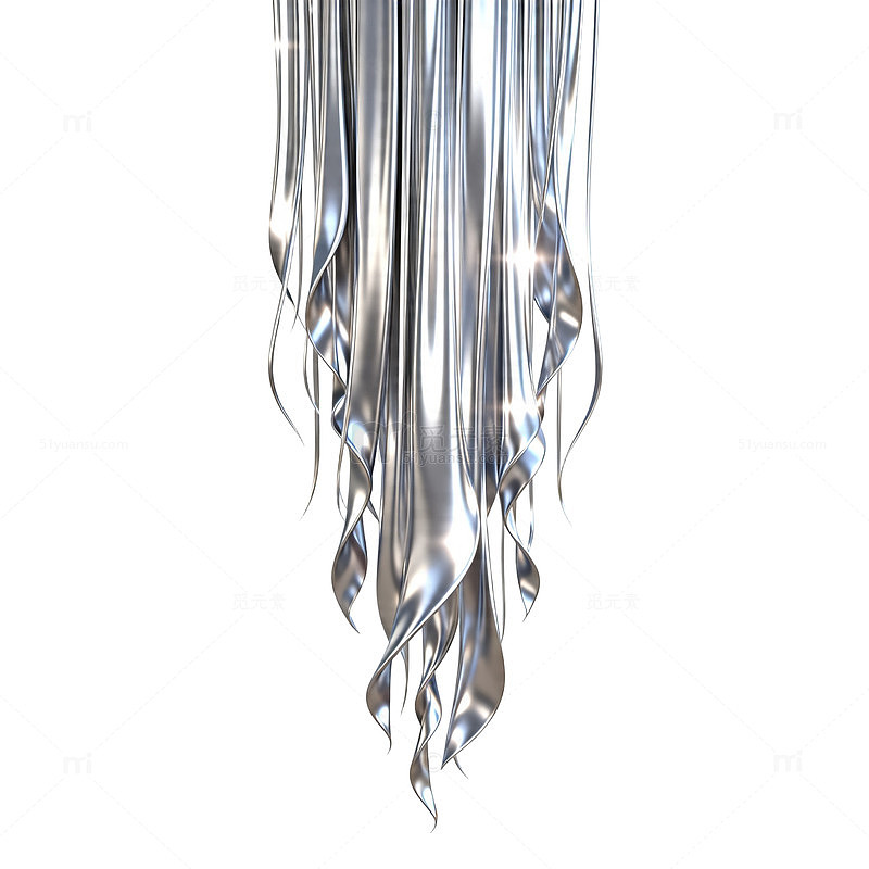 金属质感艺术装饰元素