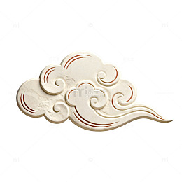 云纹浮雕装饰艺术品