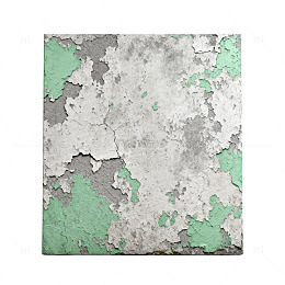 斑驳墙面艺术画