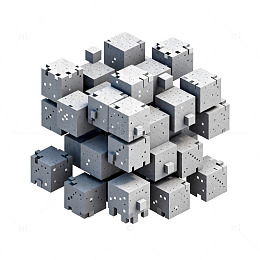 立体几何立方体结构模型