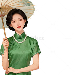 旗袍女子古风写真