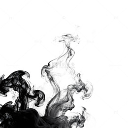 水墨烟雾抽象艺术背景
