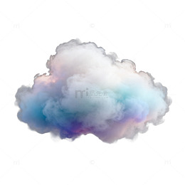 彩绘梦幻云彩艺术图案